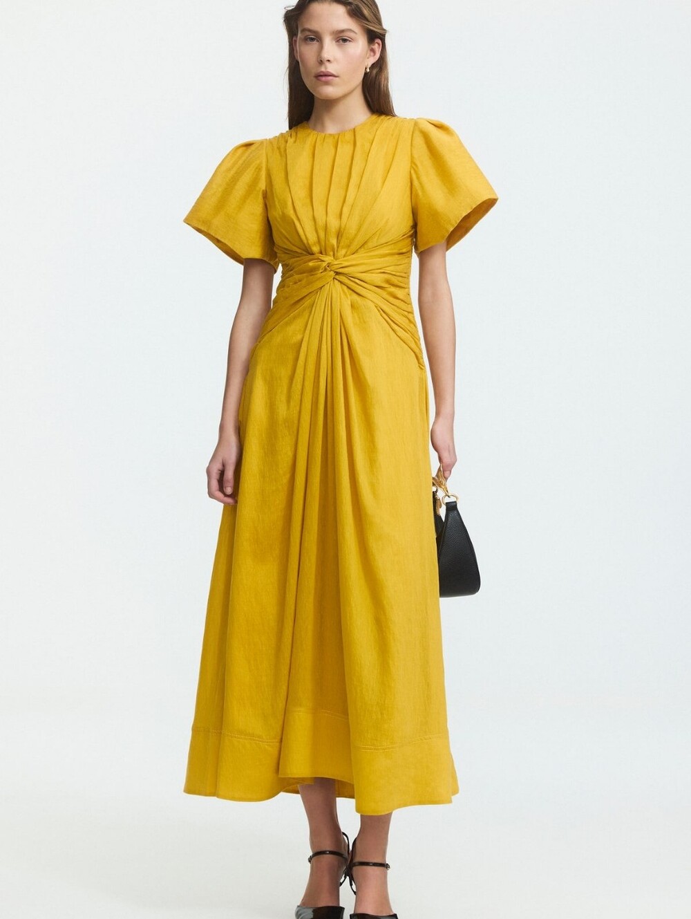 Aje Movement Midi Dress